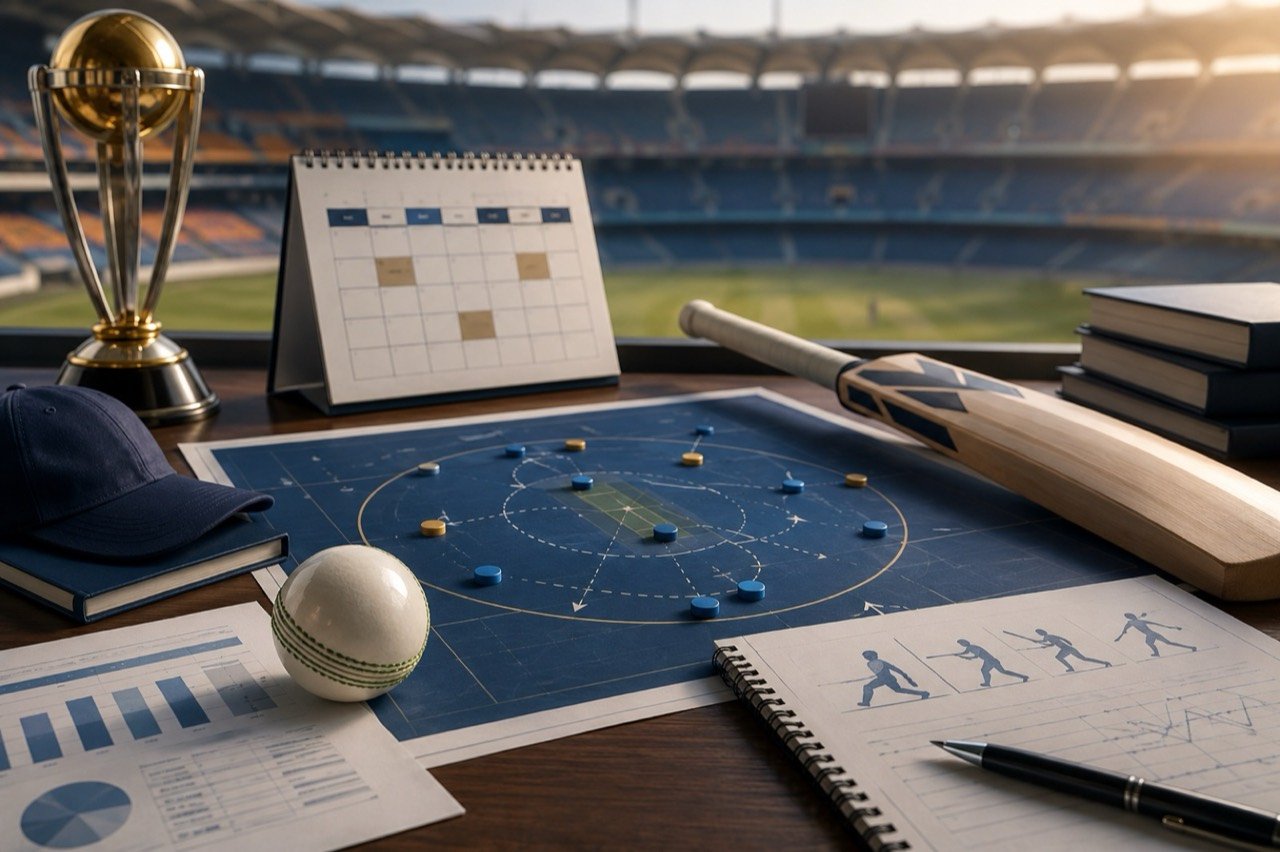 India one-day cricketers in training as the BCCI plans for the 2027 ODI World Cup