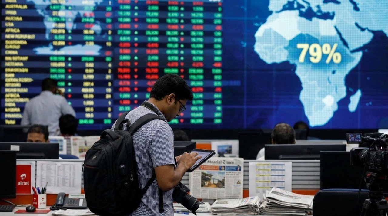Airtel branding representing Bharti Airtel raising its stake in Airtel Africa to 79 percent through a share-swap deal