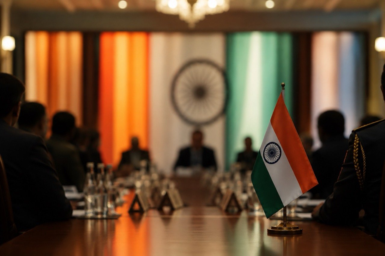 National Security Adviser Ajit Doval chairing the BRICS NSA meeting hosted by India in June 2026