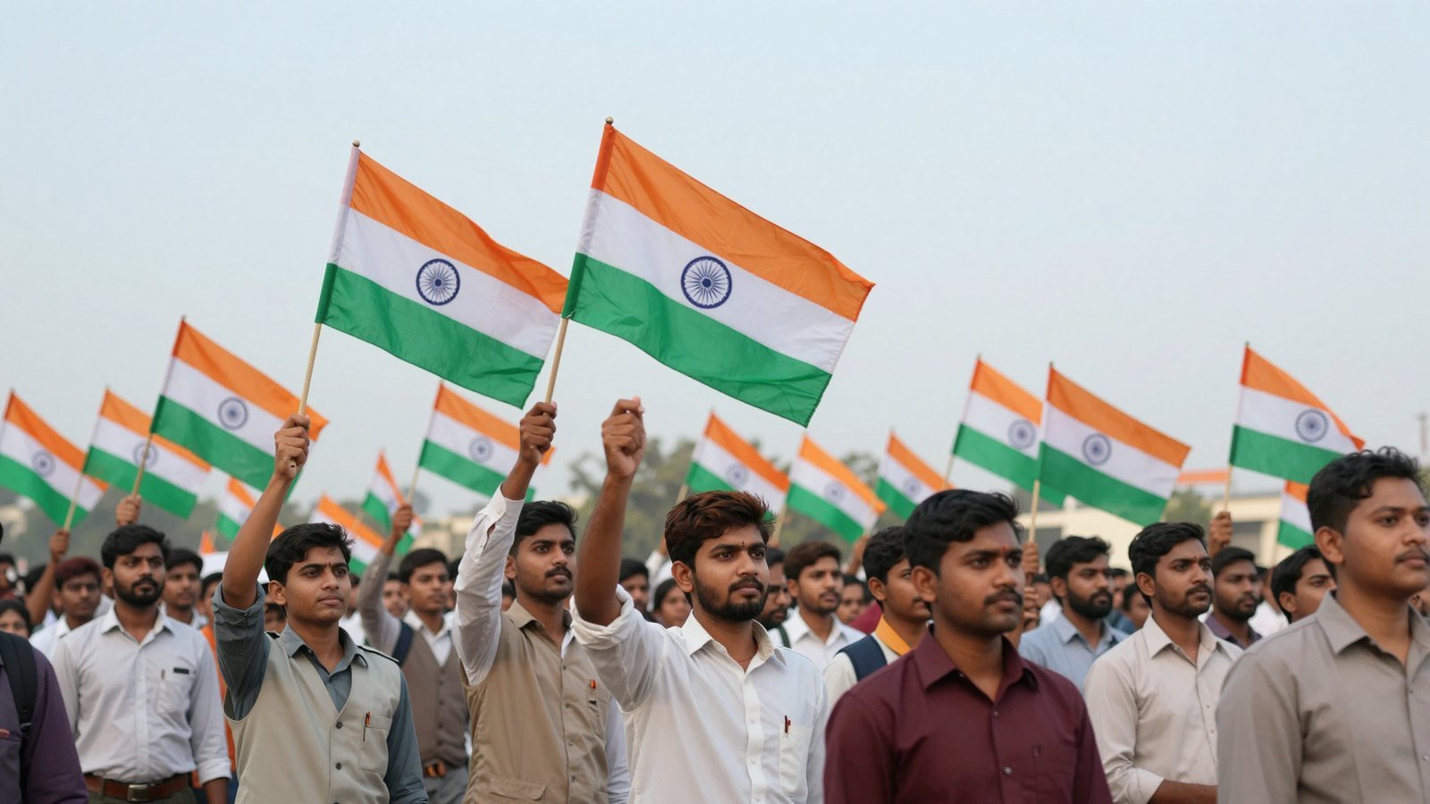 Illustrative image for the story: Carry the Tiranga, Avoid Party Flags: The CJP's Non-Violence Rules for Chalo Sansad