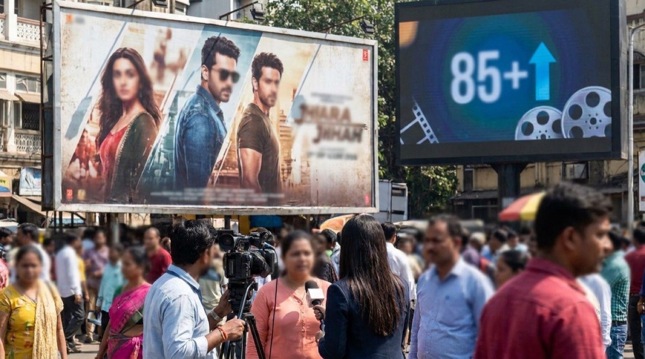 Cocktail 2 box office poster featuring Shahid Kapoor, Kriti Sanon and Rashmika Mandanna crossing Rs 85 crore worldwide