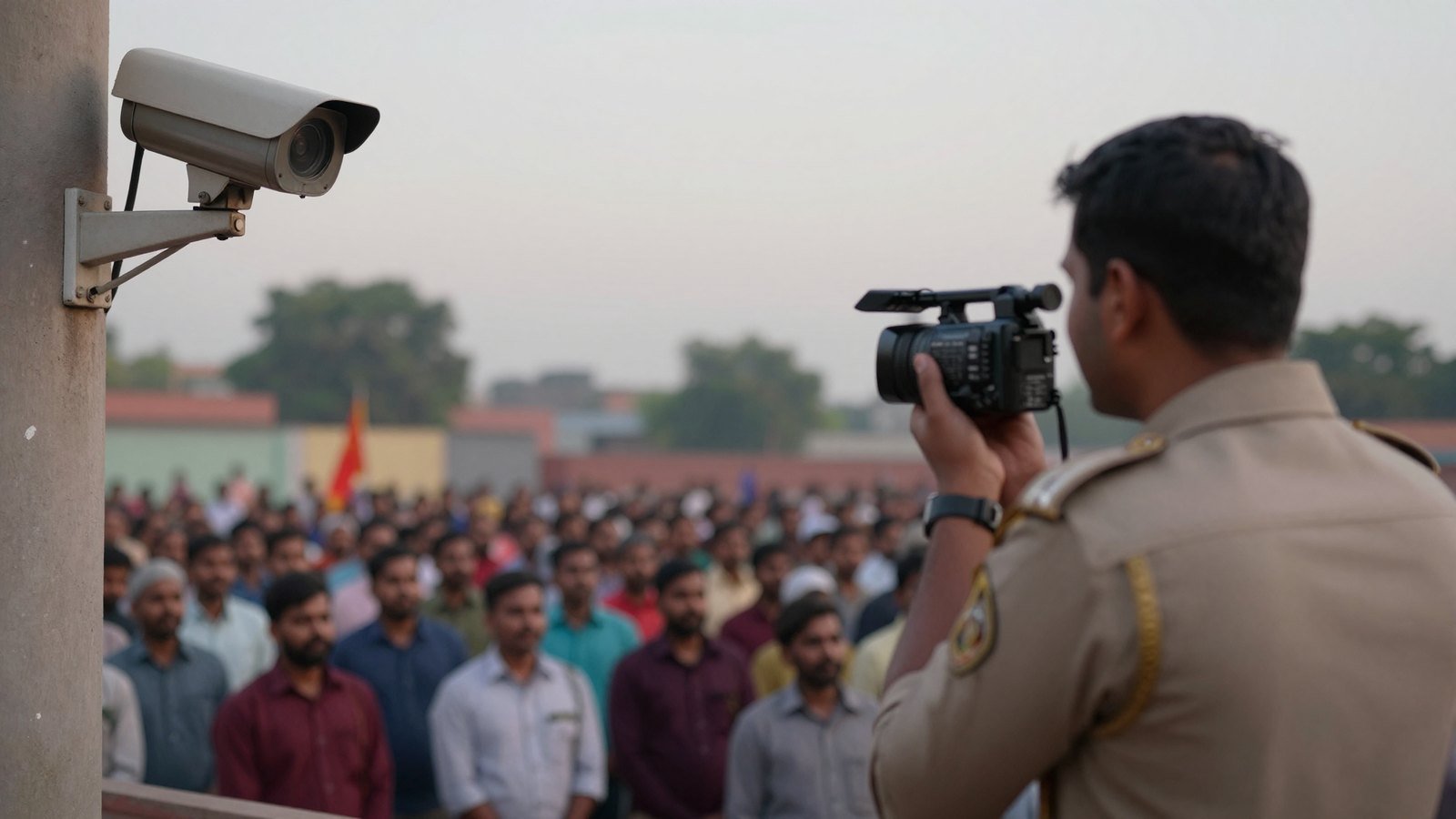 Illustrative image for the story: Police Videography and Protest Surveillance: Evidence, Deterrence and Privacy at Jantar Mantar