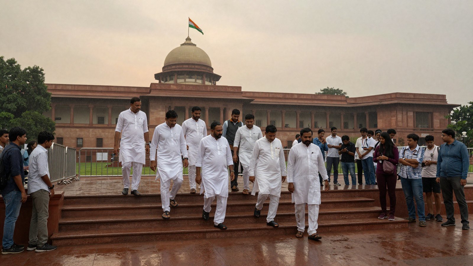 Illustrative image for the story: 'Time Has Come to Remove This Government': Rahul Gandhi Claims Students' Victory, Opposition Eyes Parliament